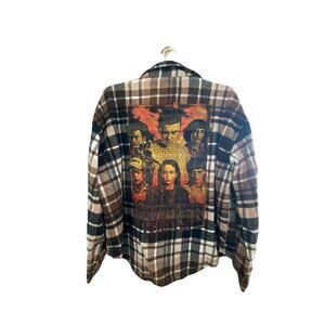 Stranger Things Men’s Fall Flannel Size XXL Button Up Netflix Halloween